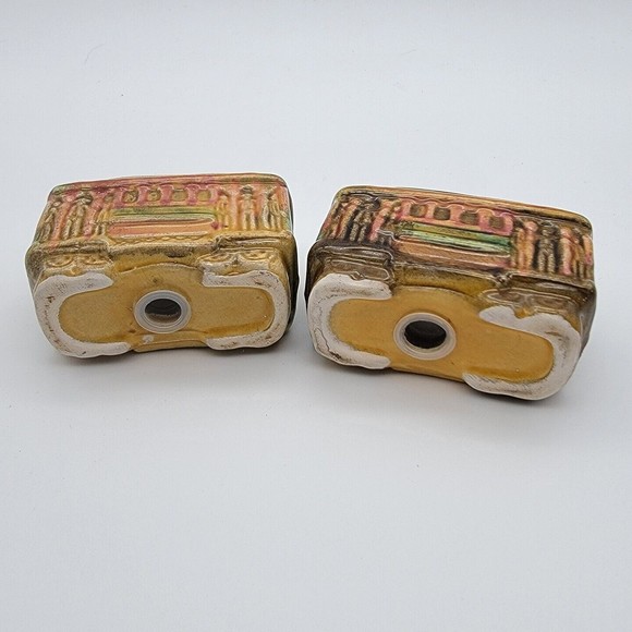 SNCO Imports 1960's Salt & Pepper Shakers San Francisco Trolley Cars Ceramic - Picture 4 of 4